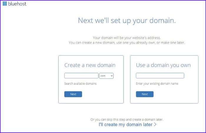 how-to-start-a-blog-bluehost-domain-name