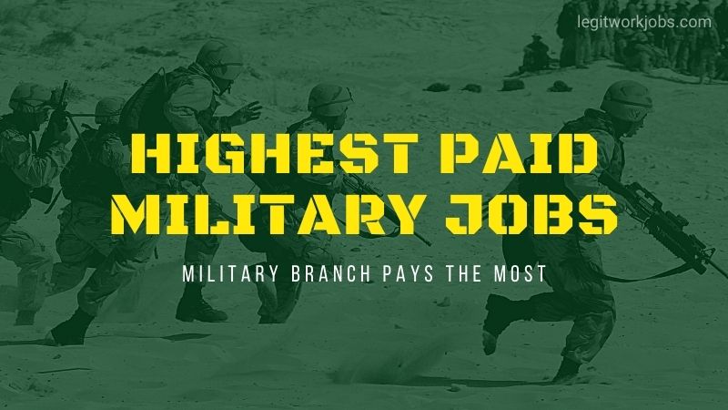 Highest Paid Military Jobs